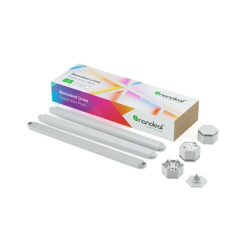 Nanoleaf , Lines Expansion Pack (3 panels) , 16M+ colors