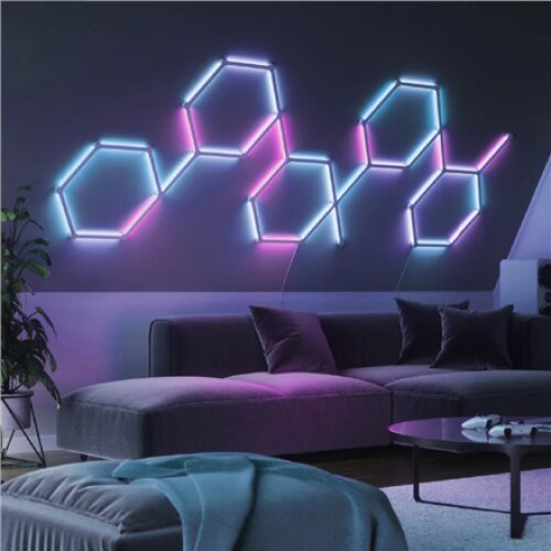 Nanoleaf , Lines Expansion Pack (3 panels) , 16M+ colors