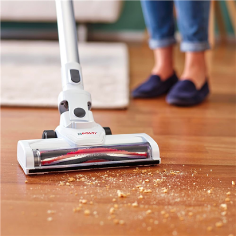 Polti , Vacuum Cleaner , PBEU0117 Forzaspira Slim SR90G , Cordless operating , 2-in-1 Electric vacuum , 22.2 V , Operating time (max) 40 min , White/Grey