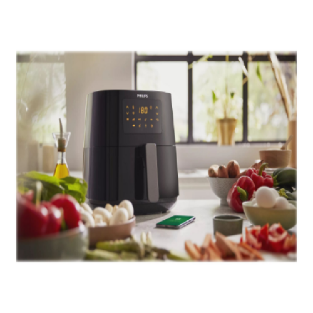 Philips , Air Fryer , Essential HD9280/70 , Power 2000 W , Capacity 6.2 L , Rapid Air technology , Black