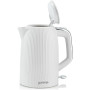Gorenje Kettle , K17DPW , Electric , 2200 W , 1.7 L , Stainless steel , 360° rotational base , White