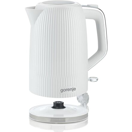 Gorenje Kettle , K17DPW , Electric , 2200 W , 1.7 L , Stainless steel , 360° rotational base , White