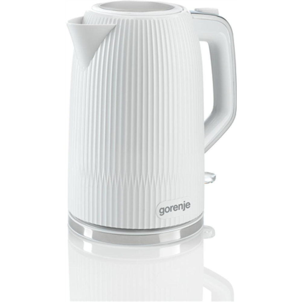 Gorenje Kettle , K17DPW , Electric , 2200 W , 1.7 L , Stainless steel , 360° rotational base , White
