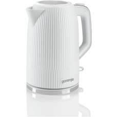 Gorenje Kettle , K17DPW , Electric , 2200 W , 1.7 L , Stainless steel , 360° rotational base , White