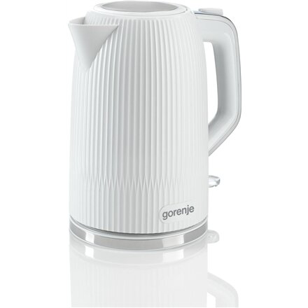 Gorenje Kettle , K17DPW , Electric , 2200 W , 1.7 L , Stainless steel , 360° rotational base , White
