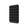 Fixed , MagSafe Holder With Suction Cups , MagMate , Apple , iPhone 12 and newer, or any phone with a MagSafe case , Liquid Silicone , Black