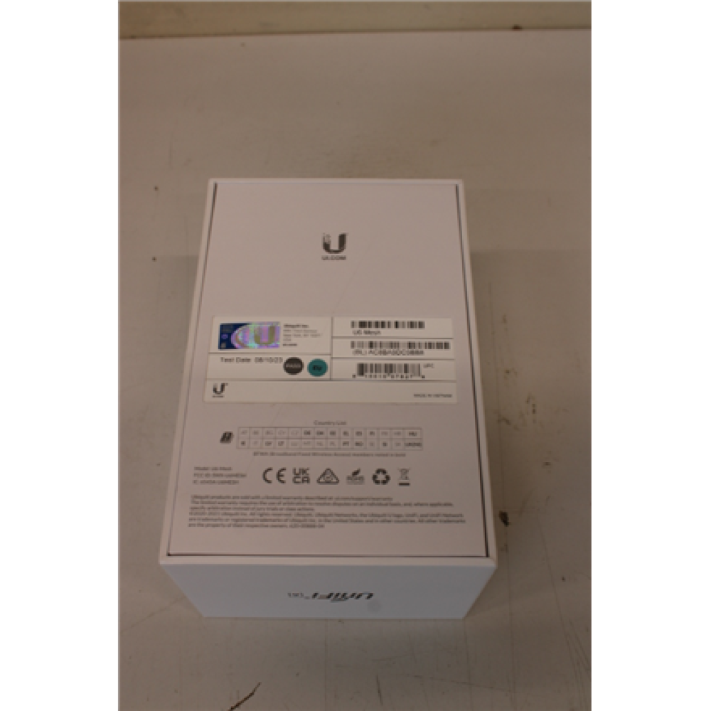 SALE OUT. , Ubiquiti , Access Point WiFi 6 Mesh , U6-Mesh , 802.11ax , 2.4 GHz/5 , 573.5+4800 Mbit/s , Ethernet LAN (RJ-45) ports 1 , MU-MiMO Yes , PoE in , DEMO