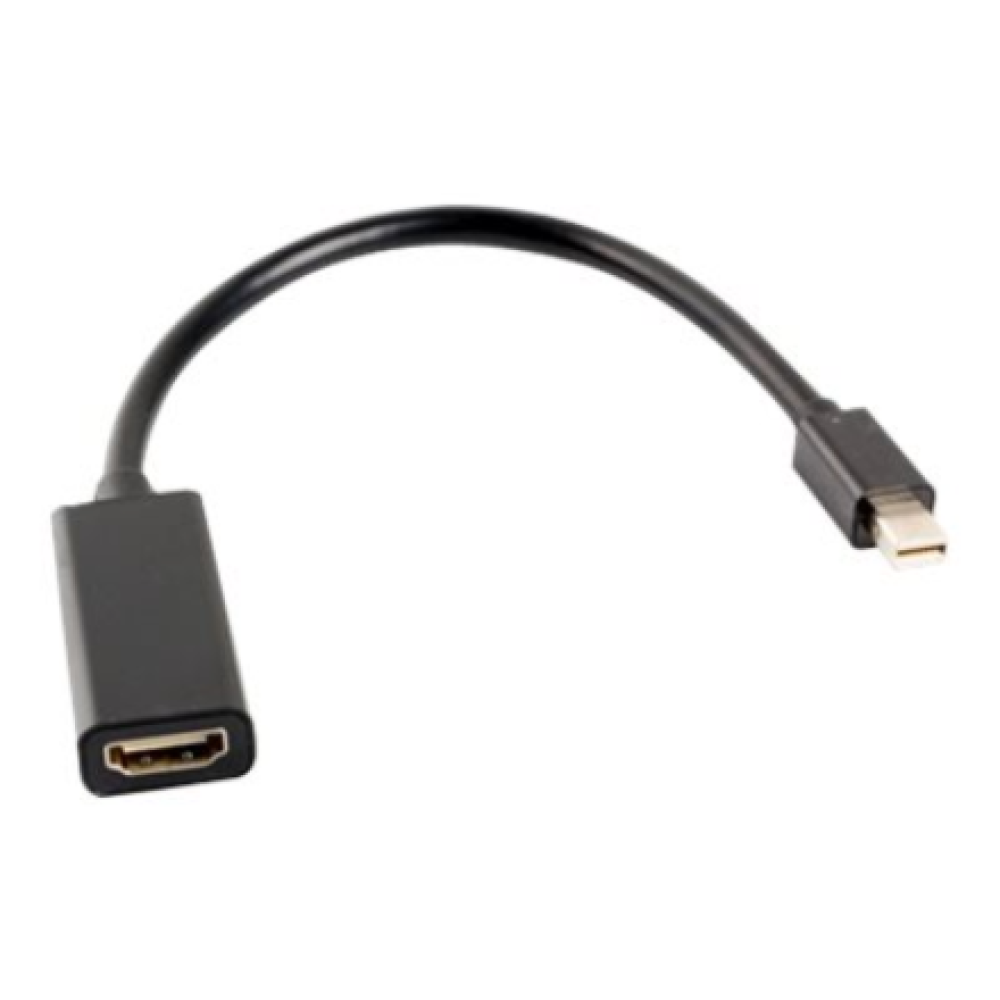AD-0005-BK Lanberg Adapter Cable DisplayPort Mini to HDMI, 20 cm , AD-0005-BK