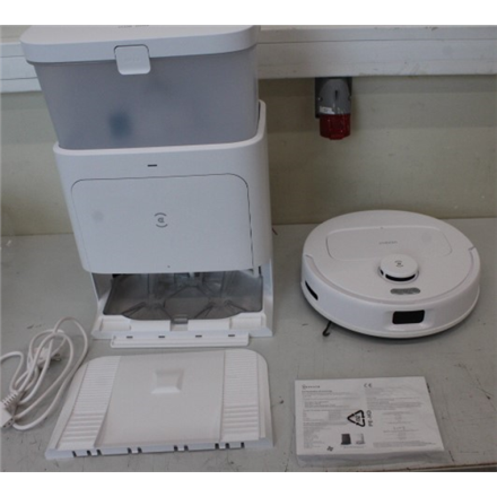 SALE OUT. Ecovacs DEEBOT N30 PRO OMNI Vacuum cleaner, Robot, Wet&Dry, Operating time 320 min, 5200mAh, White+ Auto-empty station , Ecovacs Robotic Vacuum Cleaner , DEEBOT N30 PRO OMNI , Wet&Dry , Operating time (max) 320 min , 5200 mAh , Dust capa