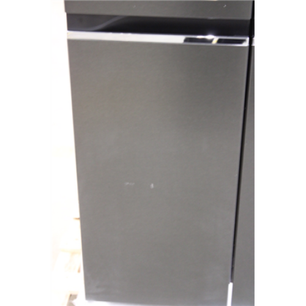 SALE OUT. LG Refrigerator GSLV71MCLE Energy efficiency class E, Free standing, Side by side, Height 179 cm, No Frost system, Fridge net capacity 416 L, Freezer net capacity 219 L, 36 dB, Matte Black, DAMAGED PACKAGING, DENTS AND SCRATCHES ON DOOR