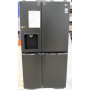 SALE OUT. LG Refrigerator GSLV71MCLE Energy efficiency class E, Free standing, Side by side, Height 179 cm, No Frost system, Fridge net capacity 416 L, Freezer net capacity 219 L, 36 dB, Matte Black, DAMAGED PACKAGING, DENTS AND SCRATCHES ON DOOR