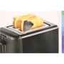 SALE OUT. , Bosch DesignLine Toaster , TAT3P423 , Power 970 W , Number of slots 2 , Housing material Stainless steel , Black , DAMAGED PACKAGING