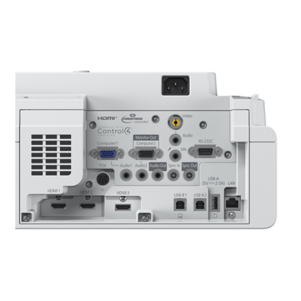 Epson EB-760Wi WXGA 3LCD Projector/4100Lm/16:10/5000000 :1, White , Epson