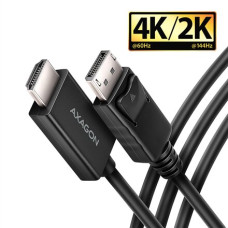 AXAGON Active cable RVD-HI20C2 , DisplayPort to HDMI , 1.8 m