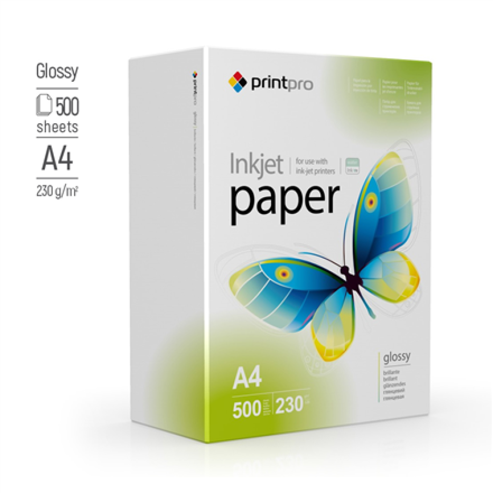 ColorWay PrintPro Photo Paper, 500 sheets , 230 g/m² , A4 , High Glossy
