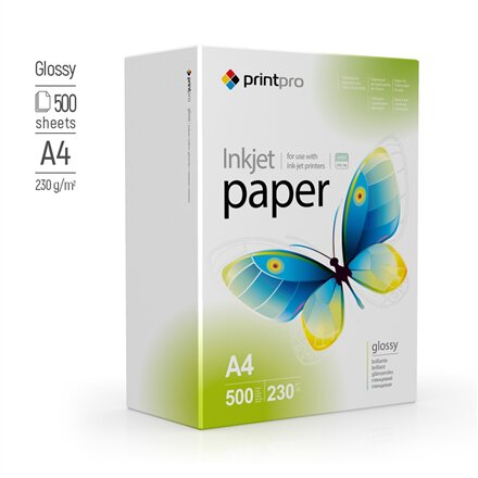 ColorWay PrintPro Photo Paper, 500 sheets , High Glossy , 230 g/m² , A4