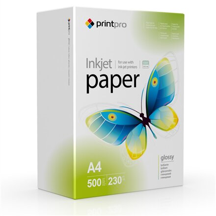 ColorWay PrintPro Photo Paper, 500 sheets , High Glossy , 230 g/m² , A4