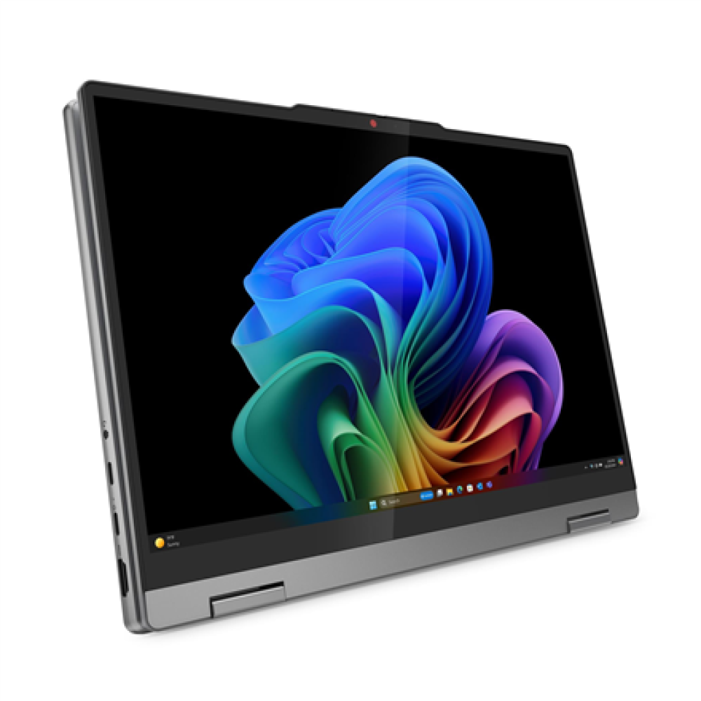 Lenovo IdeaPad 5 2-in-1 14Q8X9 , Luna Grey , 14 , OLED , Touchscreen , WUXGA , 1920 x 1200 pixels , Glossy , Snapdragon X , X1-26-100 , 16 GB , Soldered LPDDR5x , Solid-state drive capacity 512 GB , Qualcomm Adreno GPU , Windows 11 Home , 802.11be , Bluet