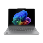 Lenovo IdeaPad 5 2-in-1 14Q8X9 , Luna Grey , 14 , OLED , Touchscreen , WUXGA , 1920 x 1200 pixels , Glossy , Snapdragon X , X1-26-100 , 16 GB , Soldered LPDDR5x , Solid-state drive capacity 512 GB , Qualcomm Adreno GPU , Windows 11 Home , 802.11be , Bluet