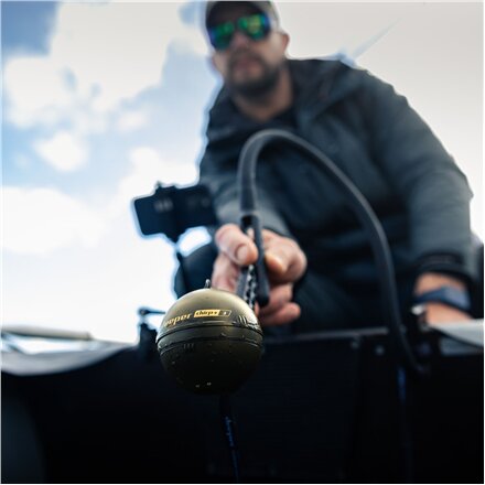 Deeper Smart Sonar Chirp+3 , Sonar , Wi-Fi , Brown Green