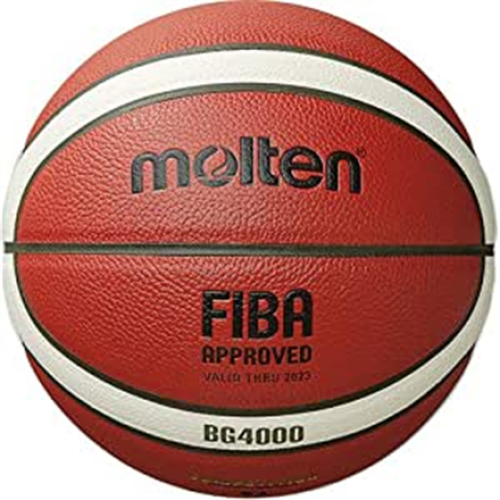 Basketball ball competition MOLTEN B5G4000-X FIBA, synth. leather size 5