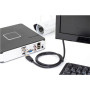 Digitus High Speed HDMI Cable with Ethernet Black HDMI to HDMI 2 m