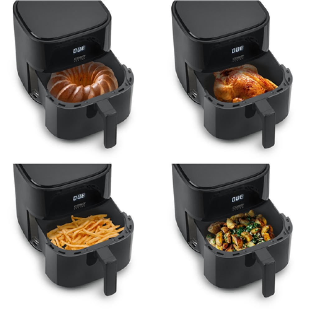Caso Designer Air Fryer , AirFry 6.0 , Power 1700 W , Capacity 6 L , Black