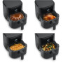 Caso Designer Air Fryer , AirFry 6.0 , Power 1700 W , Capacity 6 L , Black
