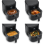 Caso Designer Air Fryer , AirFry 6.0 , Power 1700 W , Capacity 6 L , Black