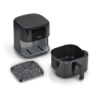 Caso Designer Air Fryer , AirFry 6.0 , Power 1700 W , Capacity 6 L , Black