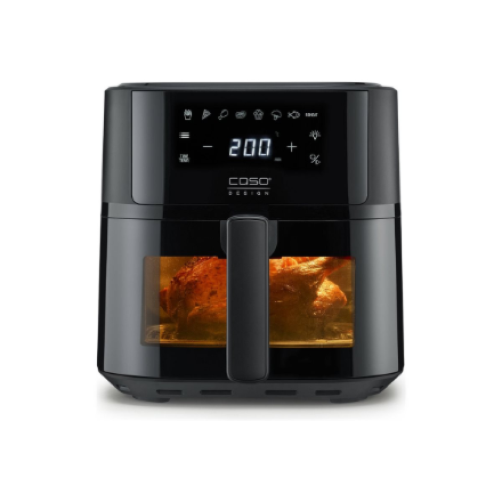 Caso Designer Air Fryer , AirFry 6.0 , Power 1700 W , Capacity 6 L , Black