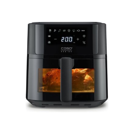 Caso Designer Air Fryer , AirFry 6.0 , Power 1700 W , Capacity 6 L , Black