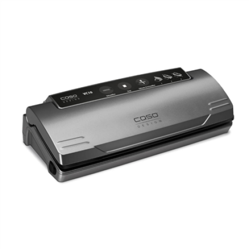 Caso , Vacuum sealer , VC 10 Winner Set , Power 110 W , Temperature control , Black/Silver
