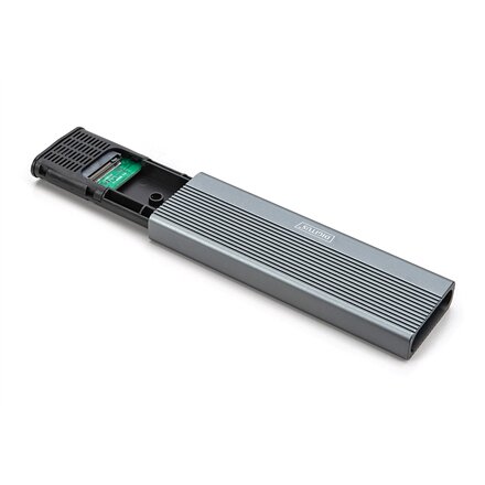 Digitus USB M.2 hard disk enclosure, SSD, external, SATA, 6Gbps, USB 3.1 Gen2 , DA-71154