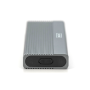 Digitus USB M.2 hard disk enclosure, SSD, external, SATA, 6Gbps, USB 3.1 Gen2 , DA-71154