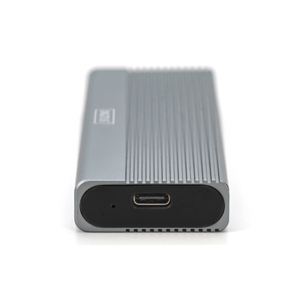 Digitus USB M.2 hard disk enclosure, SSD, external, SATA, 6Gbps, USB 3.1 Gen2 , DA-71154