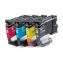 Brother LC521VAL Inkjet Cartridge Value Pack C/M/Y/K , Brother