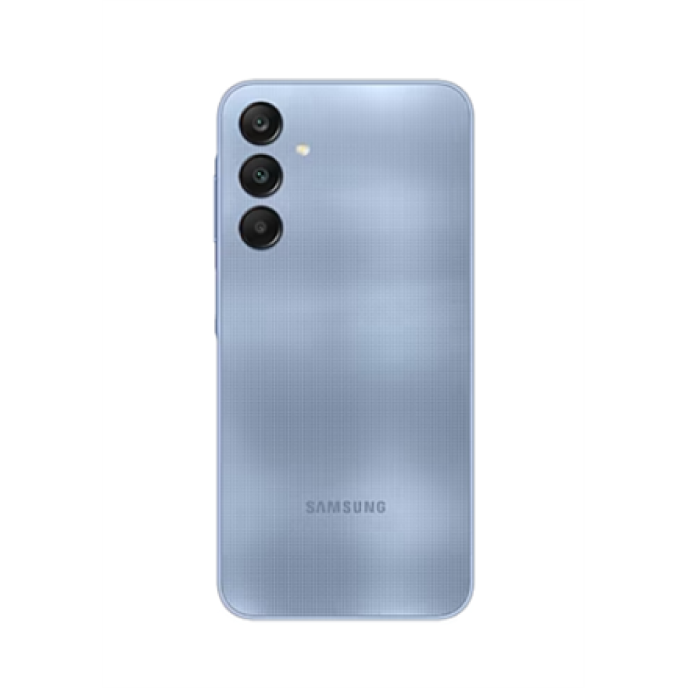 Samsung Galaxy , A25 (A256) , Blue , 6.5 , Super AMOLED , 1080 x 2340 pixels , Exynos , 1280 (5 nm) , Internal RAM 6 GB , 256 GB , Dual SIM , Nano-SIM , 3G , 4G , 5G , Main camera resolution 50+8+2 MP , Secondary camera resolution 13 MP , Android , 14 , 5