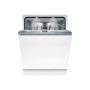 Bosch Dishwasher , SMV6ZCX27E , Built-in , Width 60 cm , Number of place settings 14 , Number of programs 6 , Energy efficiency class B , White