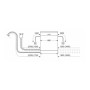 Bosch Dishwasher , SMV6ZCX27E , Built-in , Width 60 cm , Number of place settings 14 , Number of programs 6 , Energy efficiency class B , White