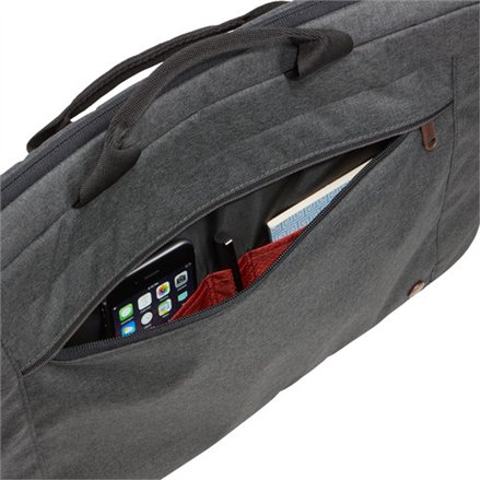 Case Logic , Era Attaché , Fits up to size 15.6 , Messenger - Briefcase , Shoulder strap , Obsidian