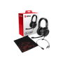 MSI Immerse GH30 V2 Gaming Headset, Wired, Black MSI Gaming Headset Immerse GH30 V2 Gaming Headset
