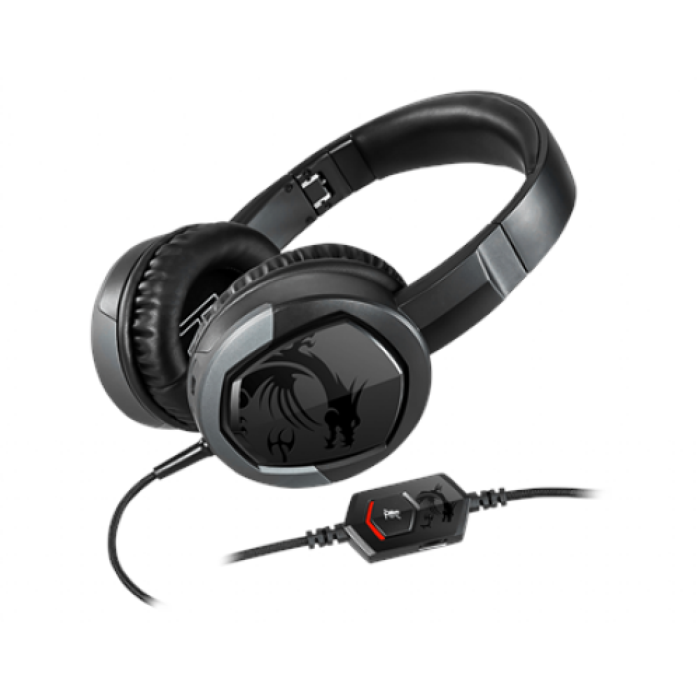 MSI Immerse GH30 V2 Gaming Headset, Wired, Black MSI Gaming Headset Immerse GH30 V2 Gaming Headset