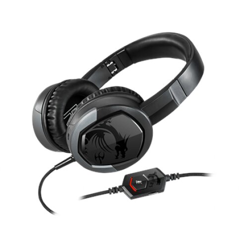 MSI Immerse GH30 V2 Gaming Headset, Wired, Black MSI Gaming Headset Immerse GH30 V2 Gaming Headset