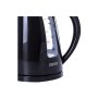 Camry , Kettle , CR 1255 , Standard , 2200 W , 1.7 L , Plastic , 360° rotational base , Black