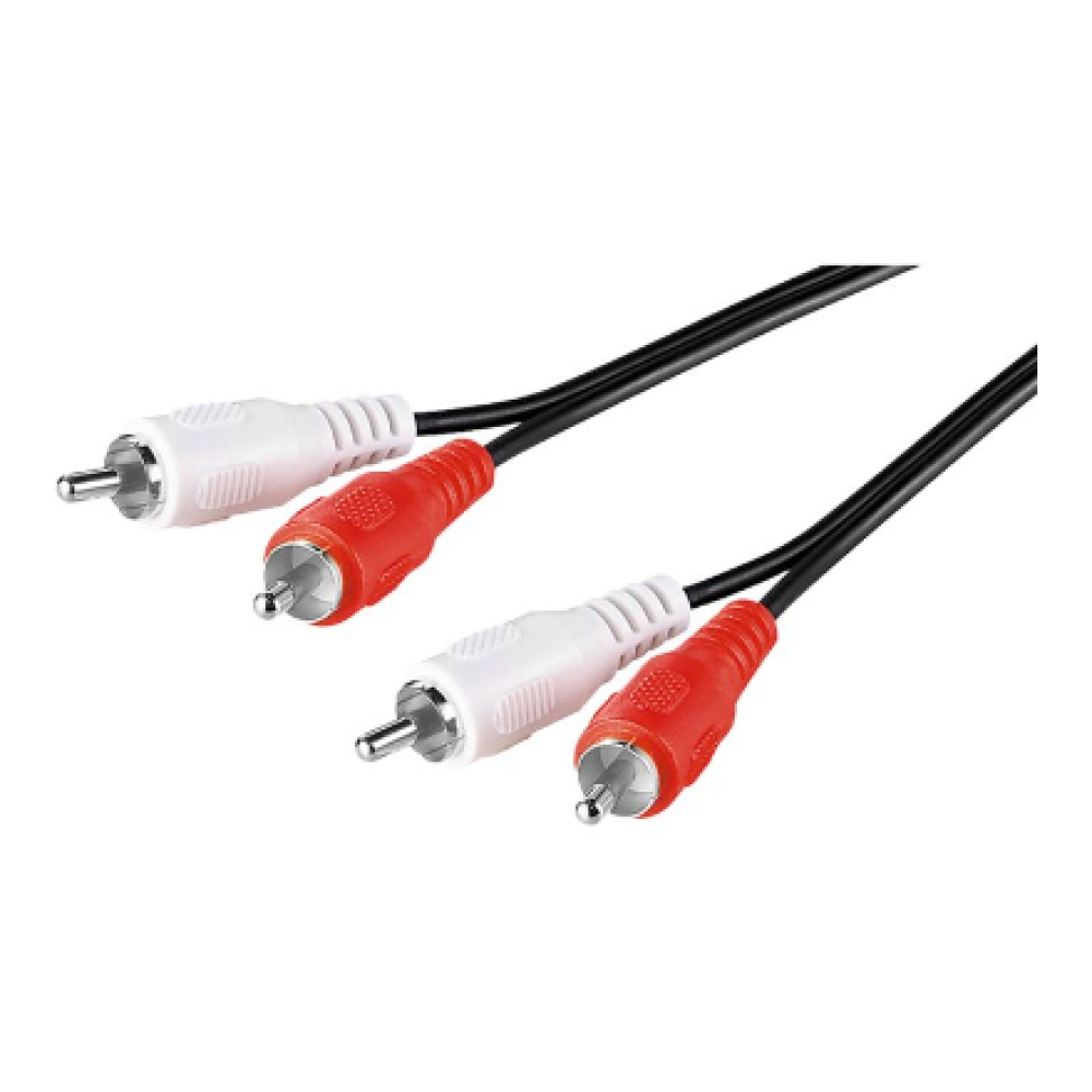 50028 Goobay , Stereo RCA cable 2x RCA , 50028