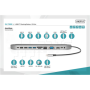 Digitus USB-C Docking Station, 12-Port Dock Ethernet LAN (RJ-45) ports 1 VGA (D-Sub) ports quantity 1 USB 3.0 (3.1 Gen 1) ports quantity 2 USB 2.0 ports quantity 2 HDMI ports quantity 1 Ethernet LAN USB 3.0 (3.1 Gen 1) Type-C ports quantity 2