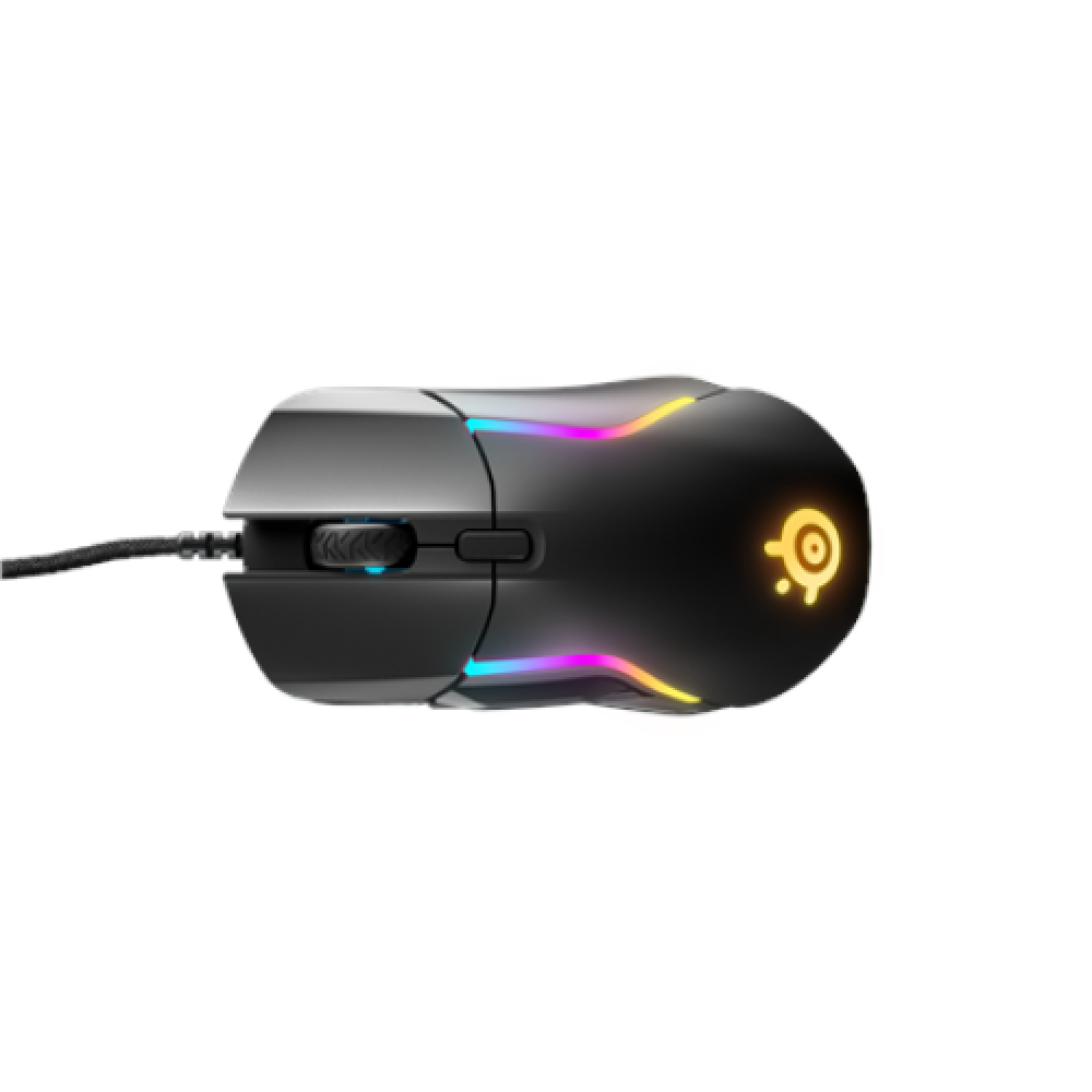 SteelSeries Gaming Mouse Rival 5, Optical, RGB LED light, Black, Wired