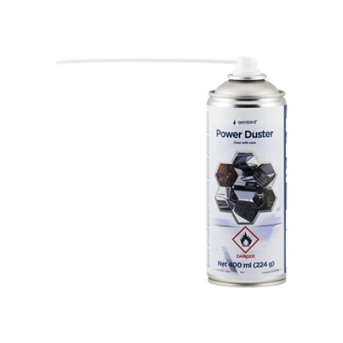 Gembird , Compressed air duster (flammable) , Air Duster , 400 ml