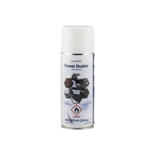 Gembird , Compressed air duster (flammable) , Air Duster , 400 ml